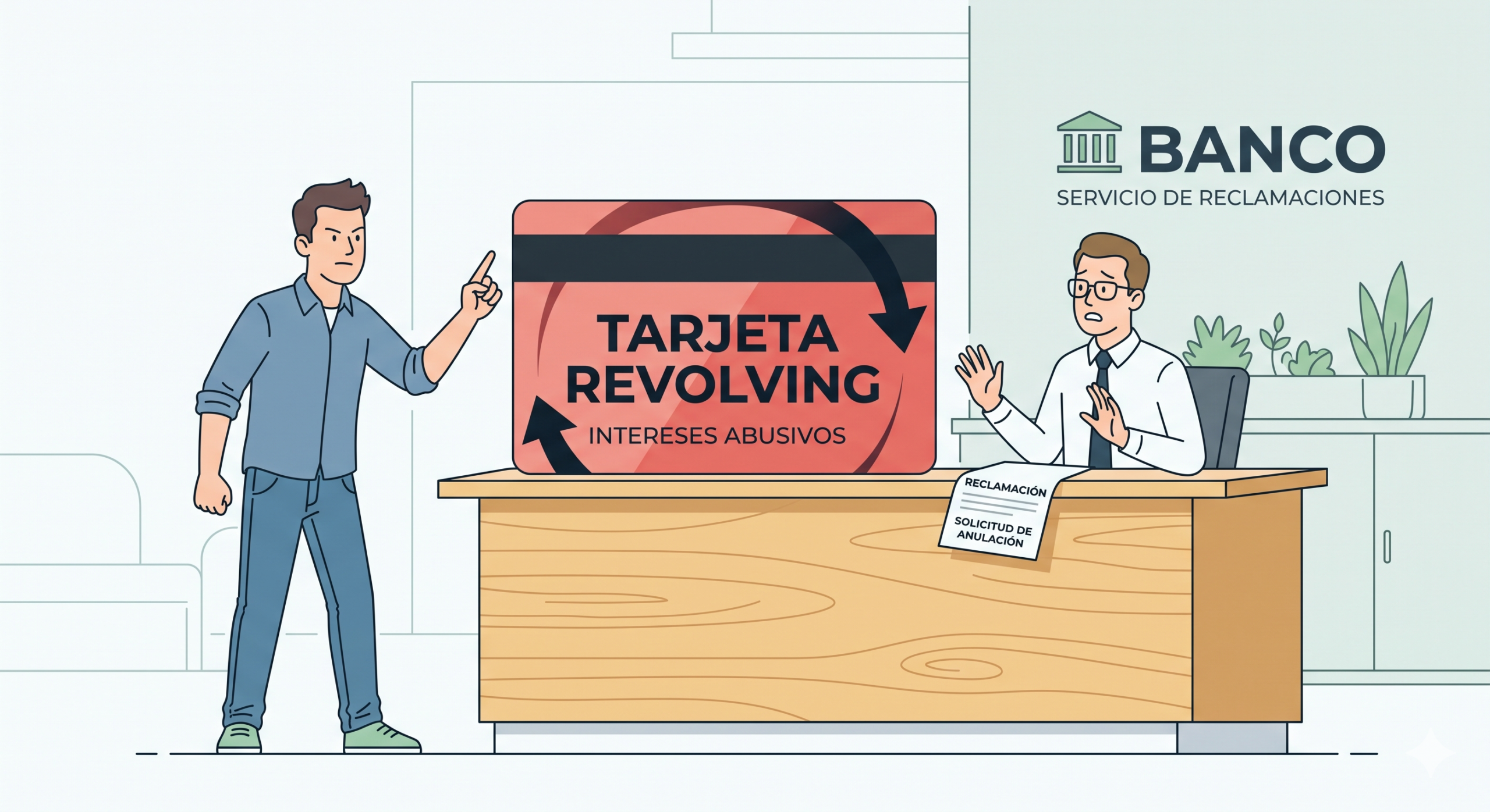 Cómo reclamar una tarjeta revolving al banco en 2026: Guía paso a paso